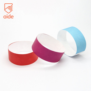 Aangepaste Papieren Polsbandjes Waterdichte Wegwerp Identificatie Partij Armband Tickets Tyvek Polsbandjes Voor Evenementen - Product Image 3