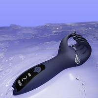 LED-Anzeige Männlicher Vibrator Neues Design Hoden massage gerät Mastur bator Cup Herren Masturbation maschine