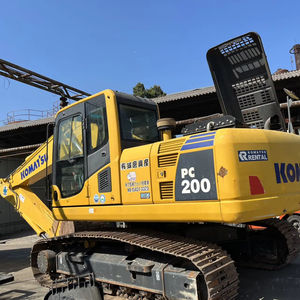 Excavadora de Orugas Usada Komatsu PC200-7, 20 Toneladas de Peso Operativo, Motor Principal, Bomba Kawasaki, Caja de Cambios Hino, Rodamiento de Engranajes, PLC - Product Image 1