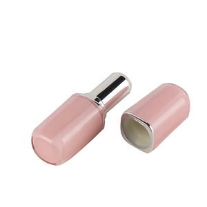 Tubo de lápiz <span class=keywords><strong>labial</strong></span> rosa cuadrado de gama alta para damas Capacidad de 3G con logotipo de serigrafía para brillo de labios Uso de corrector de bálsamo <span class=keywords><strong>labial</strong></span> - Product Image 4