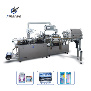 Empaquetadora automática de blíster de papel y plástico a precio de fábrica de la marca Finalwe, económica y eficiente - Product Image 2