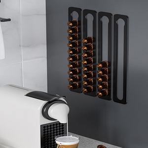 Organisateur de <span class=keywords><strong>capsules</strong></span> de café <span class=keywords><strong>Nespresso</strong></span> Vertuo fin <span class=keywords><strong>pour</strong></span> sous le comptoir, <span class=keywords><strong>support</strong></span> <span class=keywords><strong>mural</strong></span> <span class=keywords><strong>pour</strong></span> <span class=keywords><strong>capsules</strong></span> de café - Product Image 4