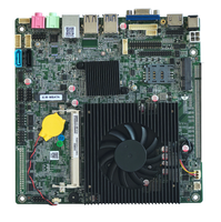 Carte mère 2026 Inter Smart QM8680 4e génération avec ventilateur, processeur pour ordinateur portable, chipset HM86, port PCI-E X16, connexion carte graphique indépendante
