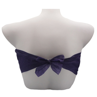 Soutien-gorge et culotte jetables en tissu Non tissé, pièces, noir et bleu, sous-vêtements pour Spa et Salon de beauté