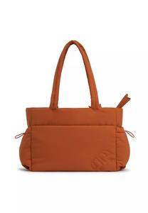 軽量でふっくらとしたキルティングナイロン製トートバッグ、通勤、旅行、仕事、日常の外出に最適な整理機能付き - Product Image 3