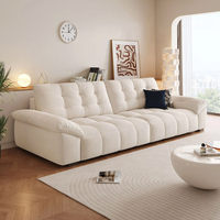 Canapé-lit en tissu motif patte de chat, design minimaliste moderne, conception sans mur, taille universelle, inclinable électriquement, réglable, avec structure en bois massif