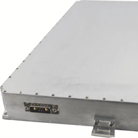 Amplificateur de puissance RF à semi-conducteurs 13,75-14,5 GHz 50 dBm, gain 50 dB, 24 VDC, -20~+55°C, module de communication micro-ondes professionnel