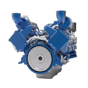 Làm mát bằng nước thuyền động cơ 1500hp weichai baudouin 12m33 12m33c1500-18 động cơ diesel Hàng Hải cho tàu cá