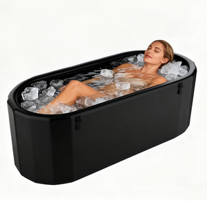 Baignoire à Glace Portable Petite – Plongeon Froid Gonflable Autoportant Pour Athlètes
