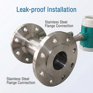 OEM ODM Dijital Vorteks Akış Sensörü Yüksek Hassasiyetli Vorteks Akış Ölçer, Flanş Bağlantılı Buhar, Gaz, Sıvı, Hava ve Su için - Product Image 4