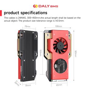 Daly mới LiFePO4 4S <span class=keywords><strong>8S</strong></span> 16S 250A 300A 400A 500A Bluetooth thông minh <span class=keywords><strong>BMS</strong></span> cho 12V 24V 48V 100AH 200AH 280ah 320ah LiFePO4 Pin - Product Image 5