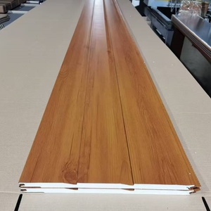 Panneau mural sandwich en PU pour matériaux de construction en Chine, avec <span class=keywords><strong>prix</strong></span> compétitif, ignifuge et isolant - Product Image 3