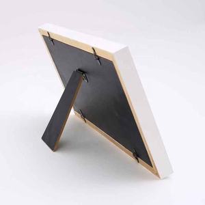 Cadre photo commémoratif en bois peint imperméable pour empreintes de mains et de pieds de bébé, cadeau DIY pour la pleine lune et la <span class=keywords><strong>naissance</strong></span> - Product Image 6