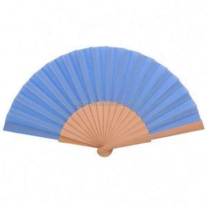 Personalize Wooden Hand Made Fans Custom Printed Logo Folding High Quality Personalized Wood Hand Held Fan Advertising Fan - Product Image 4