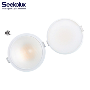 Plafonnier LED encastré à haut lumen 120Lm/w, moderne, rond, intérieur, UGR 19, 15W 24W, dimmable, 2700K-5000K, plafonnier LED - Product Image 3