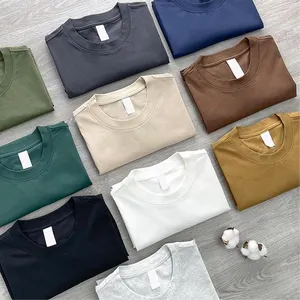 -- 10% off -- Wholesale High Quality 100% Cotton Mens Graphic Tshirts Custom Design Brand Logo Tees