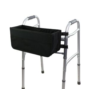 Patient Walker <b>Basket</b> with Cup Holder <b>for</b> Senior Injured People Large Capacity Folding Bag Walker <b>Storage</b> <b>Basket</b> Organizer - Product Image 2