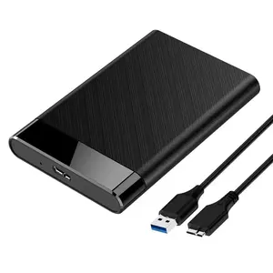 Nieuw Ontwerp Usb 3.0 2.5 Inch Sata Ssd Harde Schijf Case Sata Harde Schijf Behuizing Met Kabel Usb 3.0 2.5 Sata Behuizing