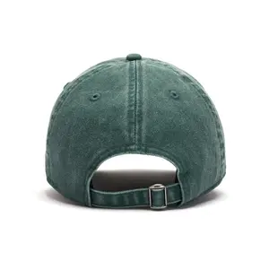 [Brand Custom] New 100% Washed Denim Men Women Baseball Cap Era 6 Panels Soft Unstructured Embroidery Logo Dad Hat