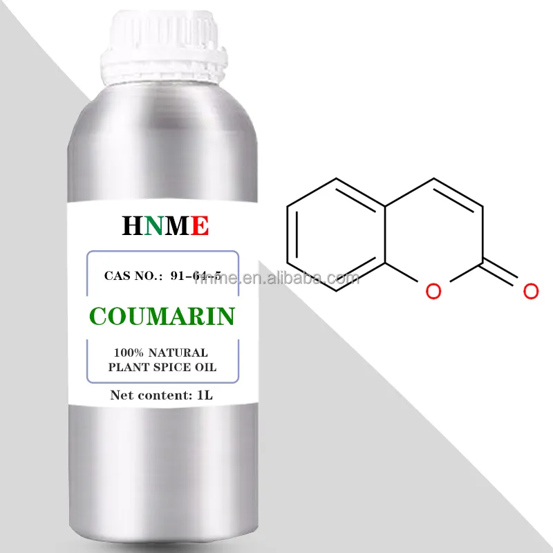 Coumarine 100% Natuurlijke Plantaardige Specerij Etherische Olie Van Topkwaliteit Grondstof 1l Multifunctionele Cas Nr. 91-64-5