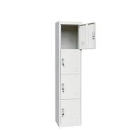 Armoire de rangement métallique en gros pour bureau, casier en acier pour école, armoires de rangement pour affaires, casier de vestiaire à vendre