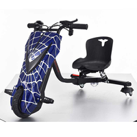Scooter Eléctrico de Derrape al por Mayor de Fábrica, Drift Kart de 3 Ruedas para Niños