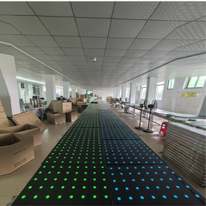 Boîte transparente innovante barre de flocon de neige lumineuse 36 pixels fibre de verre 6 6px nuit étoilée Led piste de danse magnétique - Product Image 1