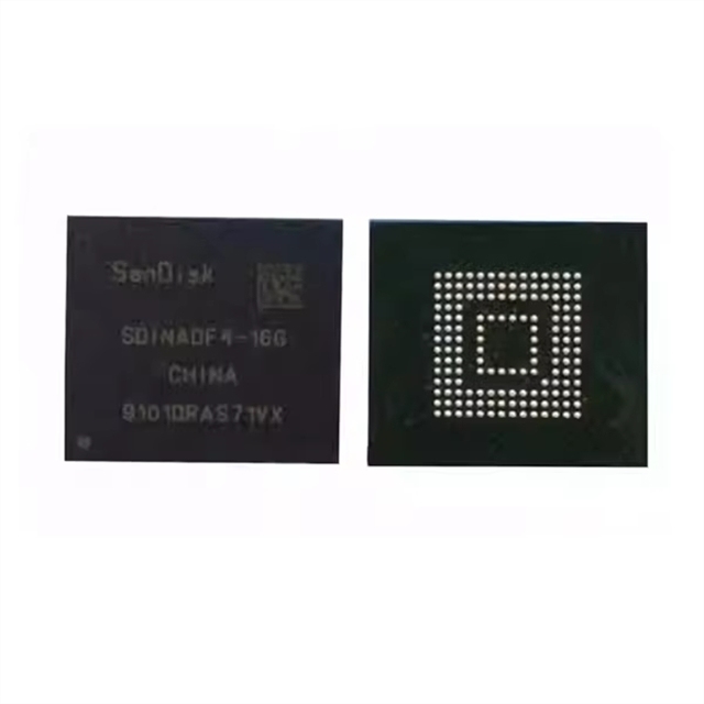 ZYSY SDINADF4-64G 16G 0-10 Lifespan 5.1 EMMC BGA153 Ball Font Flash Chip