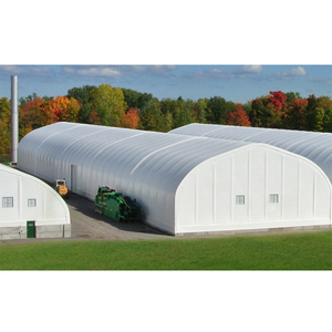 Abri de stockage d'usine chinois, grande tente dôme en PVC à double treillis, abri en tissu, grande tente d'entrepôt industrielle en matériau PVDF - Product Image 5