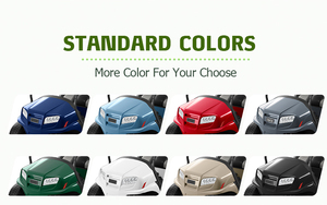 Изготовленный на заказ, Бесплатная конструкция автомобиля, прочная электрическая литиевая 2-местная тележка для гольфа, багги для гольфа с сертификатом CE - Product Image 6