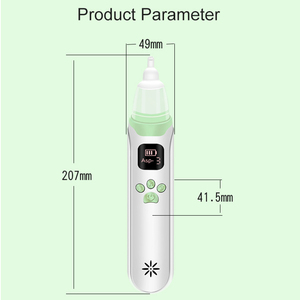 Outil de crottes de bébé bon marché rechargeable et étanche Vente en gros <span class=keywords><strong>Aspirateur</strong></span> nasal <span class=keywords><strong>Aspirateur</strong></span> à usage domestique Nettoyant pour le nez de bébé pour les soins de bébé - Product Image 2