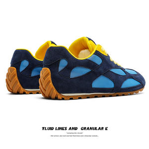 Zapatos Dechen 2025, Nuevos, Ajustados, Transpirables, con Cordones, Deportivos, Casuales, para Parejas, Diseño Intrincado Retro Colorido, Tendencia de Moda, Aumento de Altura - Product Image 4