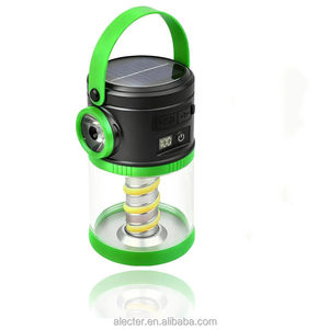 Factory Direct Portable LED Camping <b>Lantern</b> Flashlight COB <b>Solar</b> USB Battery <b>Powered</b> Outdoor Home Emergency Hurricane Power IP65 - Product Image 1