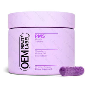 Kapsul OEM/ODM Vitamin PMS Kapsul untuk Nyeri Haid dan Penunjang Suasana Hati - Product Image 1