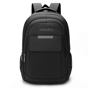 Men's Water Resistant Laptop <b>Backpack</b> <b>Large</b> Capacity Business Travel Solid Color Shoulder Straps Spring 2026 - Product Image 5