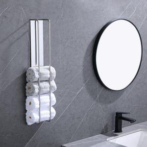60 cm Chrome Stainless Steel Self-Adhesive <strong>Towel</strong> Rack No Drilling Heater for Bathroom Impressive <strong>Towel</strong> <strong>Rail</strong> Holder - Product Image 2