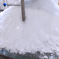 Solution d'usine de fabrication de glace à refroidissement direct par eau avec solution de stockage frigorifique, machine industrielle de fabrication de glace en flocons frais