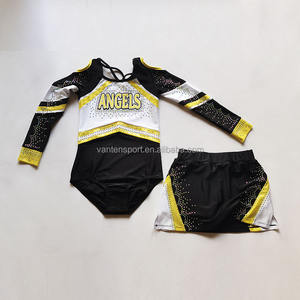 Костюмы для чирлидинга <span class=keywords><strong>Vatten</strong></span> VTC029 OEM/ODM для женщин, сублимационная печать, стразы - Product Image 3