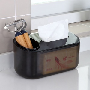 Portafazzoletti da Parete in Plastica con Design Moderno, Contenitore Multiuso <span class=keywords><strong>per</strong></span> Cucina, Toilette e Bagno - Product Image 4