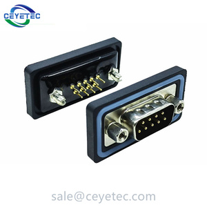 Giá tốt D-Sub không thấm nước 9 pin kết nối <span class=keywords><strong>DB9</strong></span> với pin Vàng - Product Image 2