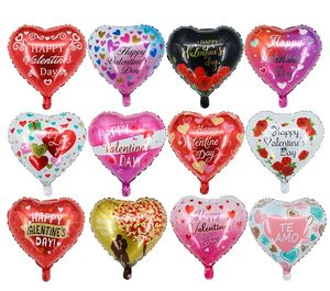 Vente en gros de ballons en aluminium en forme de cœur de 18 pouces pour les décorations de la Saint-Valentin - Product Image 4