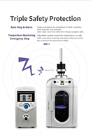 Dispositif de désintégration cellulaire à ultrasons IKEME 650W 20-25KHz, homogénéisateur de laboratoire, sonicateur, lyse cellulaire, préparation d'échantillons de laboratoire, extraction