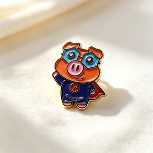 Low MOQ Zinc Alloy Custom Metal Enamel Brooch <b>Badge</b> Logo Lapel <b>Pin</b> For Promotion Giveaway - Product Image 6