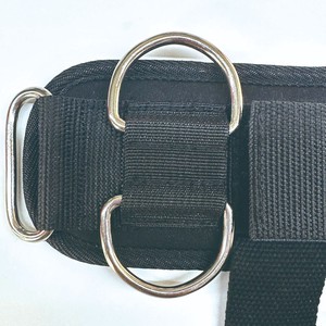 สายรัดข้อมือยกน้ำหนักแบบกำหนดเองพร้อมห่วงรูปตัว D สำหรับฝึกยกน้ำหนัก สายรัดออกกำลังกาย สายรัดครอสฟิต สายรัดข้อมือสำหรับออกกำลังกายในยิม สายรัดข้อมือสำหรับเพาเวอร์ลิฟติ้ง - Product Image 6