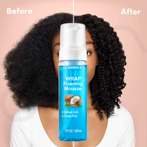 <span class=keywords><strong>Mousse</strong></span> coiffante à l'huile de coco et de karité, tenue forte, anti-frisottis, pour perruques bouclées, <span class=keywords><strong>boucles</strong></span> et ondulations - Product Image 2