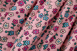 Ropa Infantil con Volantes, Vestidos para Niñas Pequeñas, Vestido Rosa y Azul de Verano, Conjunto Infantil, Ropa Infantil al por Mayor de Algodón B1465537 - Product Image 4