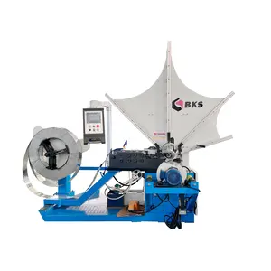 Diskon mesin produksi saluran bulat jalur manufaktur saluran Spiral kualitas tinggi banyak digunakan