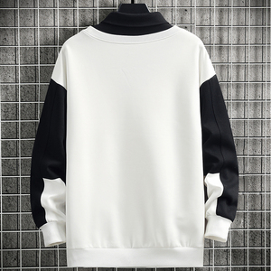 Nueva sudadera con capucha para hombre, otoño-invierno, con cuello de camisa, estilo casual, manga larga, tela suave, cómoda y transpirable. - Product Image 5