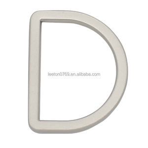ห่วงรูปตัว <span class=keywords><strong>D</strong></span> แบบแบน Quality15mm สูง20มม. 25มม. 30มม. 35มม. 40มม. 45มม. 50มม. หัวเข็มขัดซิงค์อัลลอยสีสันสดใส - Product Image 6
