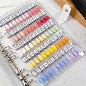 Nuancier magnétique unique en ligne pour nail art, présentoir en acrylique, comparatif de styles de design, livre de rangement pour nuancier - Product Image 5